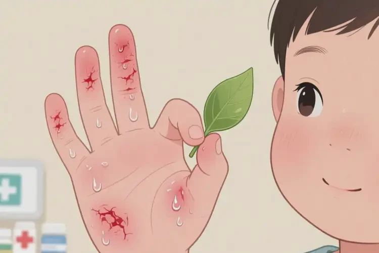 孩子手上有濕疹能徹底自愈嗎(圖4)