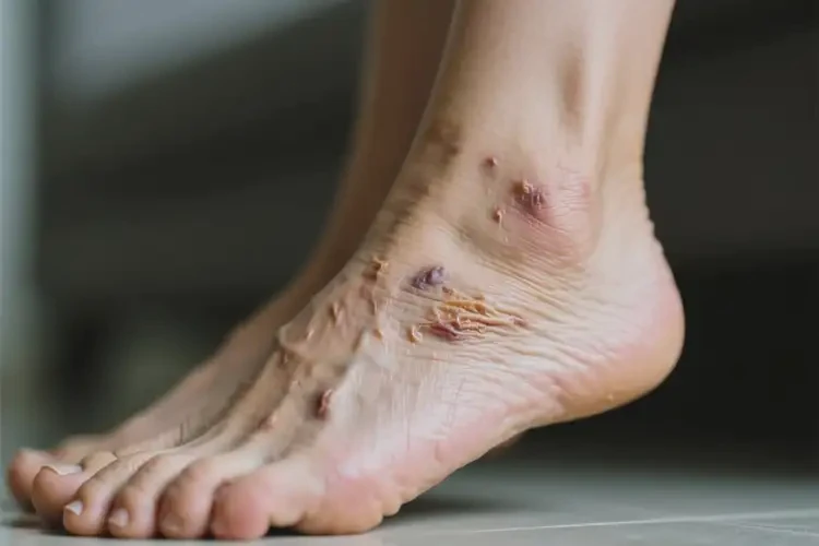 女性腳上有濕疹不管它會自己好嗎(圖3)