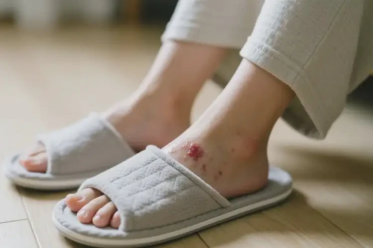 產(chǎn)婦腳上經(jīng)常起濕疹不管它會自己好嗎(圖4)