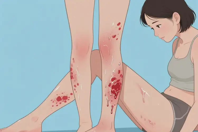 女人四肢長濕疹能徹底自愈嗎(圖3)