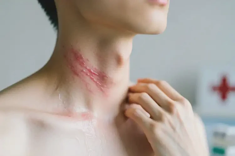 青年人脖子容易起湿疹能不能彻底自愈(图3)