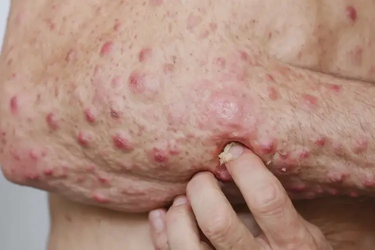 男性全身出現(xiàn)濕疹能夠徹底治愈嗎(圖3)