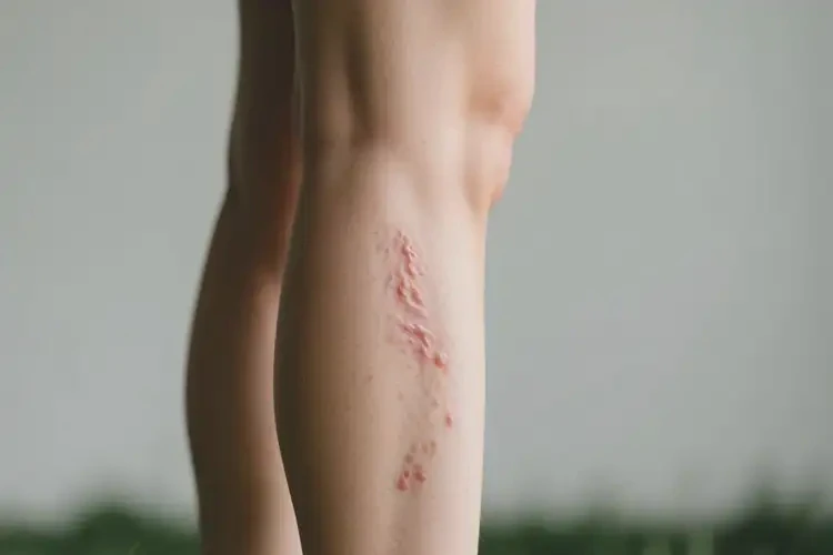 女人小腿出濕疹不管它會(huì)自己好嗎(圖3)