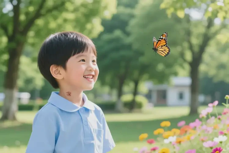 小學(xué)生脖子上偶爾長(zhǎng)濕疹能靠自己自愈嗎(圖2)