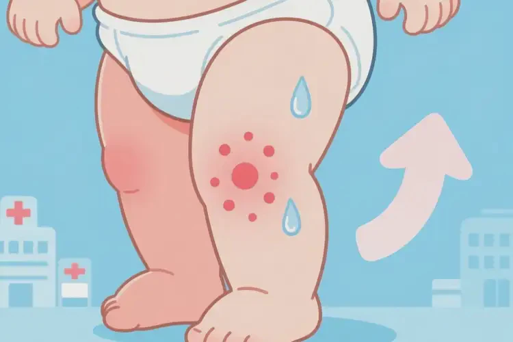 嬰兒大腿上經(jīng)常起濕疹可以徹底自愈嗎(圖1)