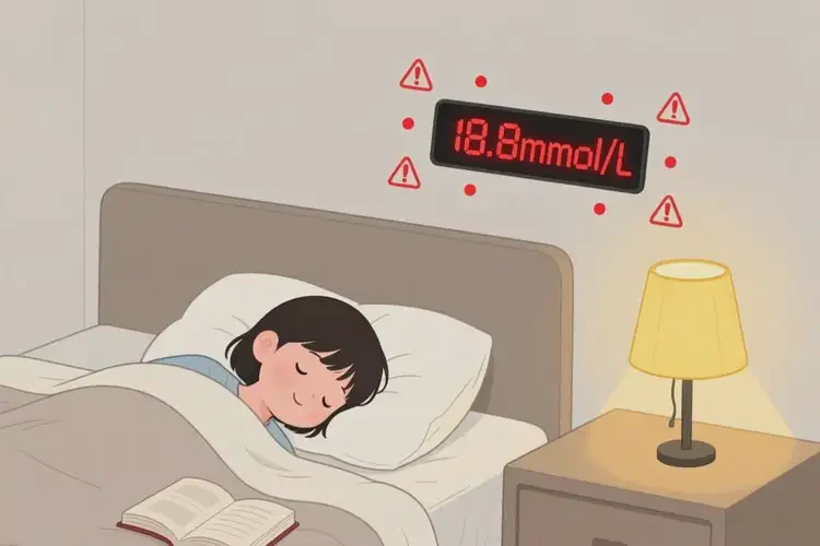 年輕人睡前血糖18點(diǎn)8是糖尿病嗎(圖1)