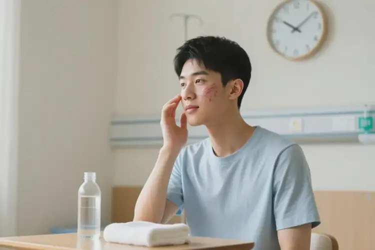 青年人面部容易長濕疹可不可以徹底自愈(圖2)