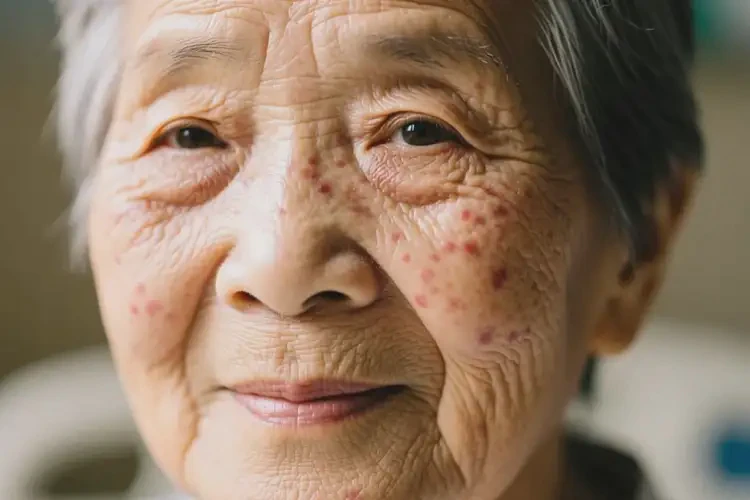 高齡老人臉上出現(xiàn)濕疹能夠徹底治愈嗎(圖4)