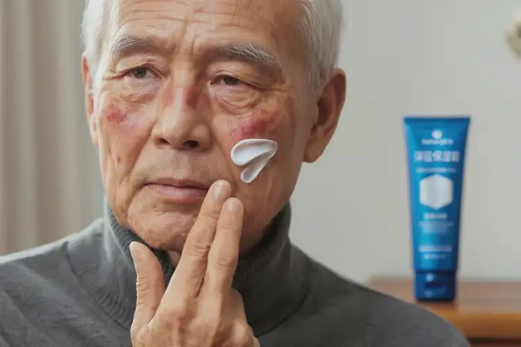 老年人臉上容易起濕疹不管它會(huì)自己好嗎(圖3)