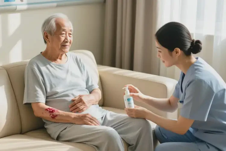 高齡老人全身起濕疹不管它會自己痊愈嗎(圖4)