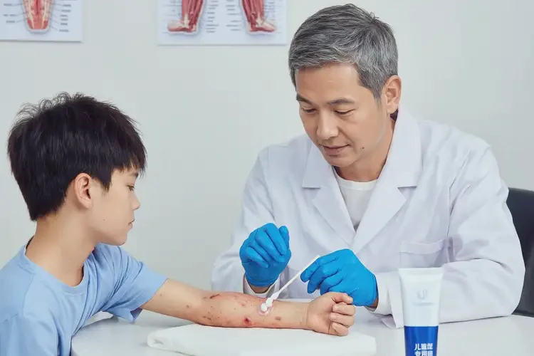 小兒手臂上容易長濕疹能夠徹底治愈嗎(圖3)