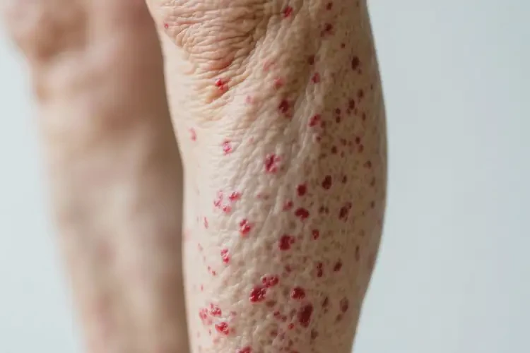 老年人小腿上經(jīng)常長濕疹能靠自己自愈嗎(圖4)