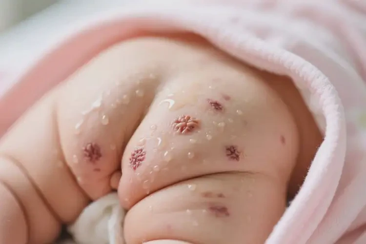 婴幼儿屁股上有湿疹可不可以彻底自愈(图1)