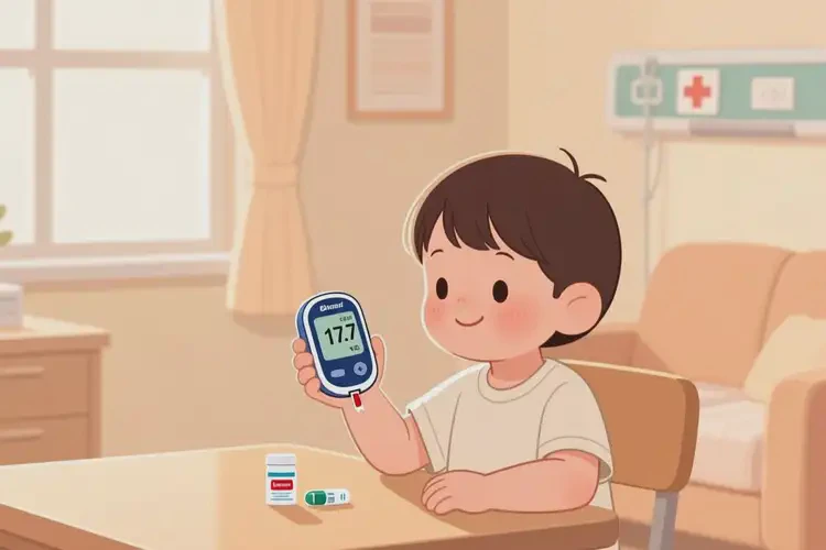 小孩晚上血糖17點7是糖尿病嗎(圖4)