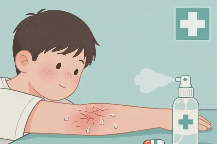 男生手臂上容易長濕疹能夠徹底治愈嗎(圖1)