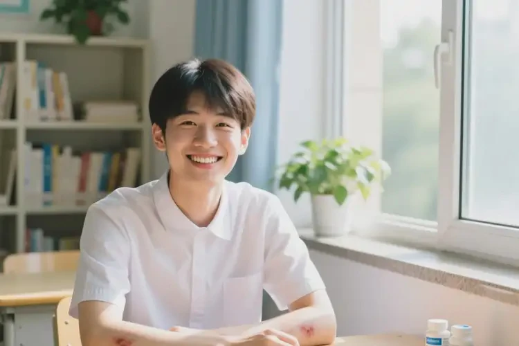 大學(xué)生臉上出現(xiàn)濕疹可以徹底自愈嗎(圖4)