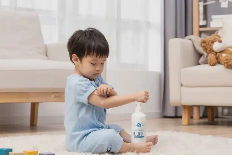 小孩肚子有濕疹可以徹底自愈嗎(圖1)