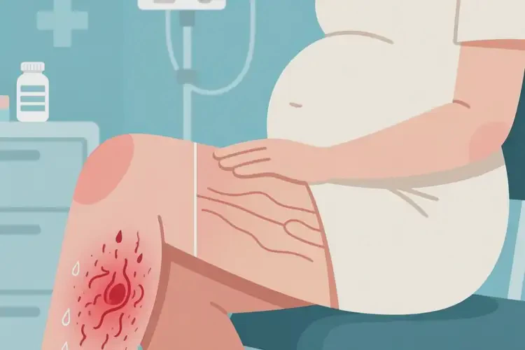 產(chǎn)婦大腿偶爾長濕疹能夠徹底治愈嗎(圖2)