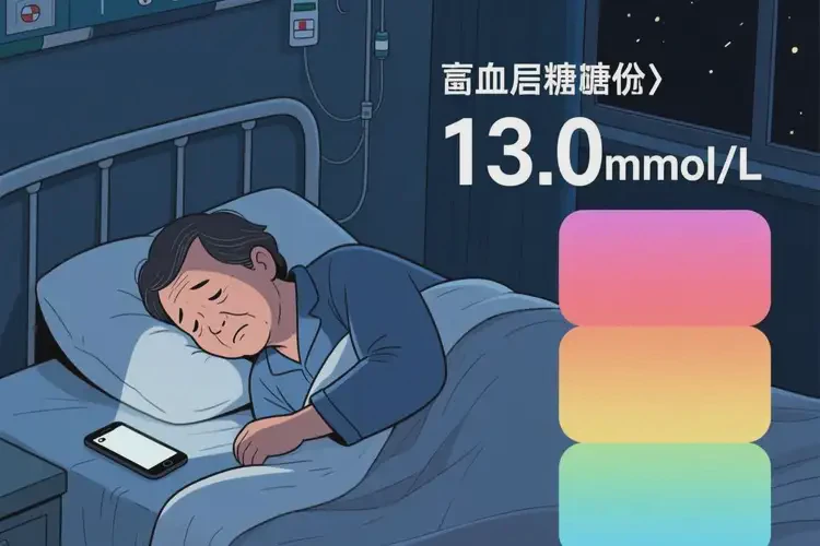 中老年人晚上血糖13點0是糖尿病嗎(圖2)