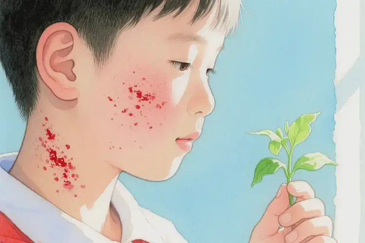 小學(xué)生脖子上起濕疹可不可以徹底自愈(圖4)