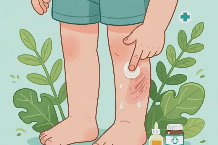 儿童小腿上容易长湿疹能够彻底治愈吗(图3)