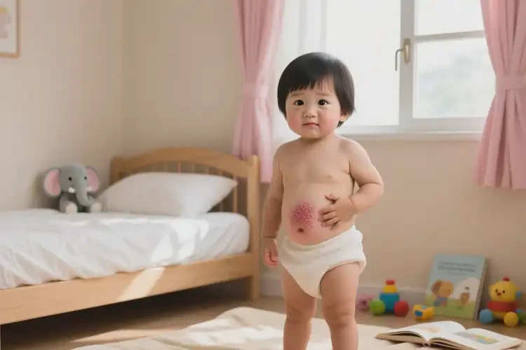 兒童肚子容易長濕疹不管它會自己自愈嗎(圖2)