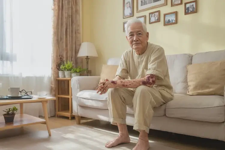 高龄老人全身经常长湿疹能不能彻底自愈(图1)