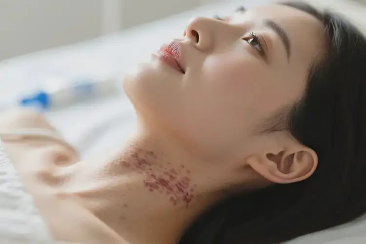 產(chǎn)婦脖子上起濕疹能靠自己自愈嗎(圖3)