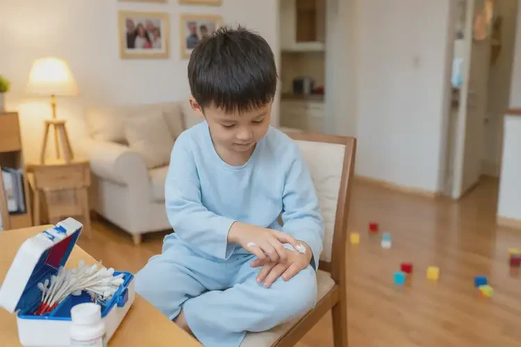 儿童小腿上容易长湿疹可以彻底自愈吗(图3)