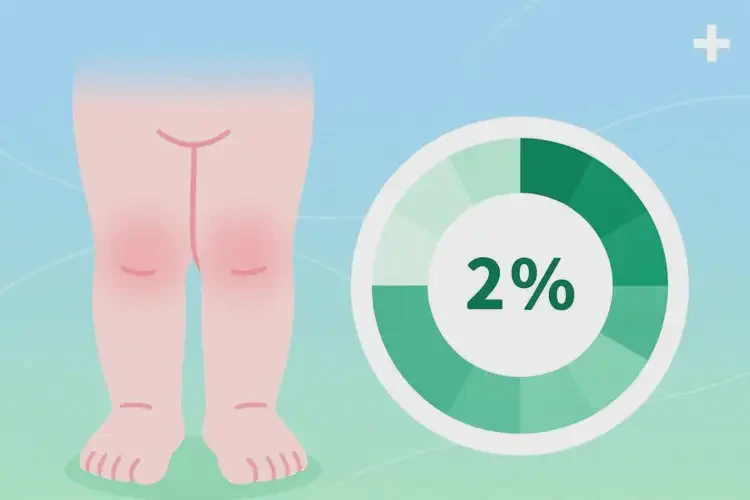 小兒大腿上起濕疹可以徹底自愈嗎(圖4)