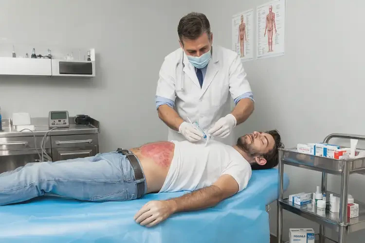 青年人肚子經(jīng)常起濕疹能夠徹底治愈嗎(圖2)