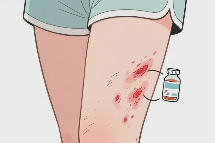 女生大腿长湿疹可以彻底自愈吗(图4)