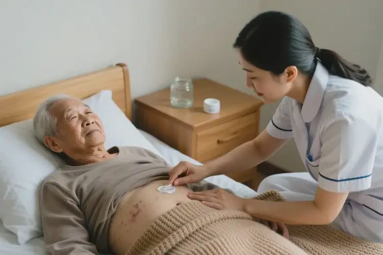 高齡老人肚子出現(xiàn)濕疹不管它會(huì)自己好嗎(圖3)