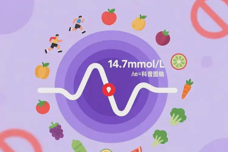 年輕人餐后血糖14點(diǎn)7是怎么回事(圖1)