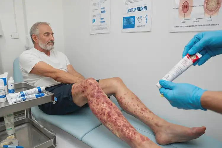 男性大腿出湿疹可以彻底自愈吗(图1)