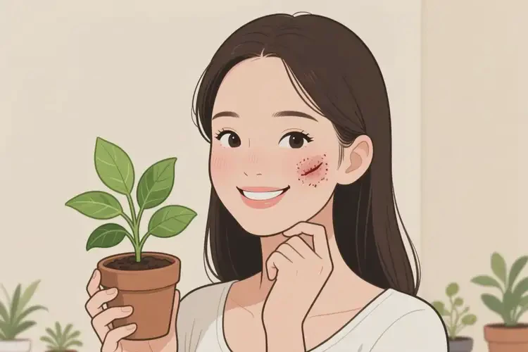 女性面部起濕疹可不可以徹底自愈(圖3)