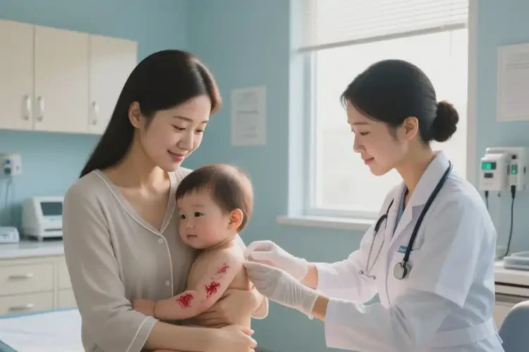 幼兒手臂出現(xiàn)濕疹可不可以徹底自愈(圖4)