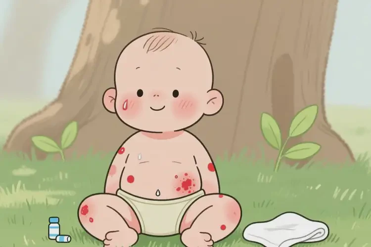 幼兒屁股長濕疹不管它會自己自愈嗎(圖3)