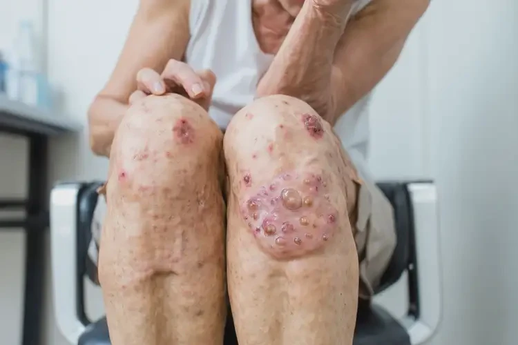 女人小腿上經常長濕疹不管它會自己自愈嗎(圖3)