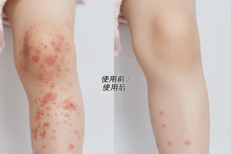 少儿小腿出湿疹能靠自己自愈吗(图1)