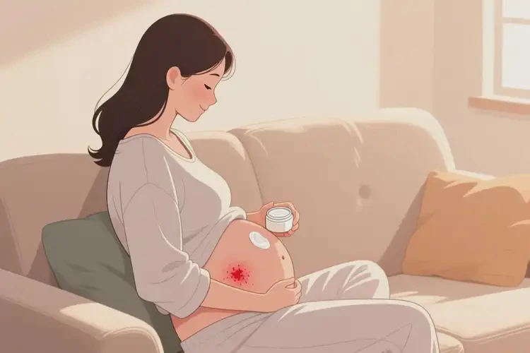 孕婦屁股容易起濕疹不管它會自己自愈嗎(圖4)