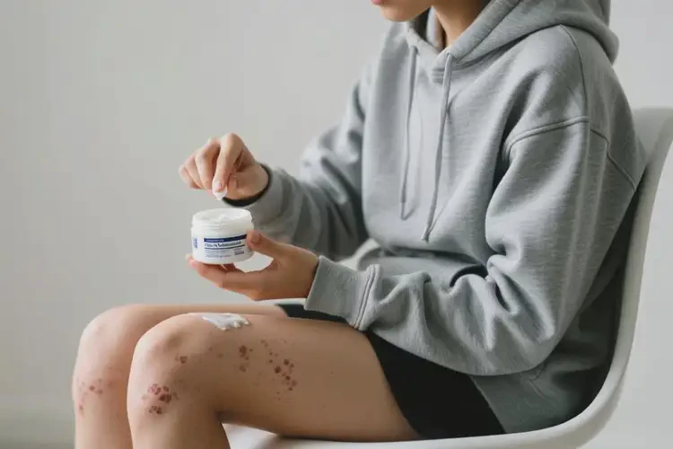 大學(xué)生四肢出現(xiàn)濕疹能夠徹底治愈嗎(圖2)