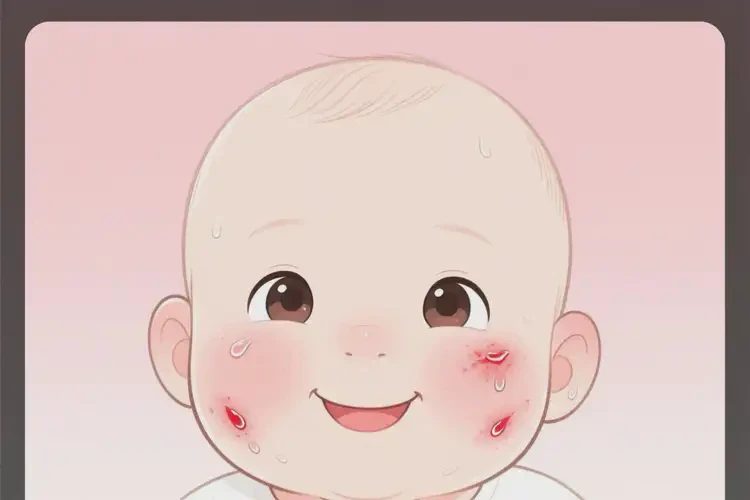 寶寶臉上容易起濕疹可以徹底自愈嗎(圖4)