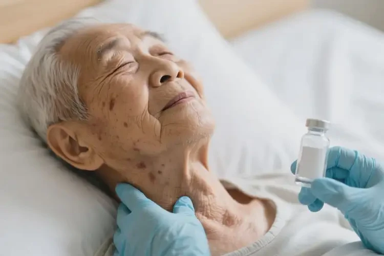 高齡老人脖子偶爾起濕疹可不可以徹底自愈(圖2)