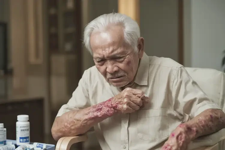 高龄老人身上起湿疹不管它会自己自愈吗(图3)