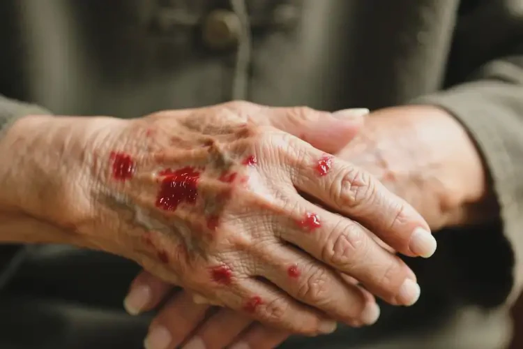 高齡老人手臂長濕疹能不能徹底自愈(圖2)