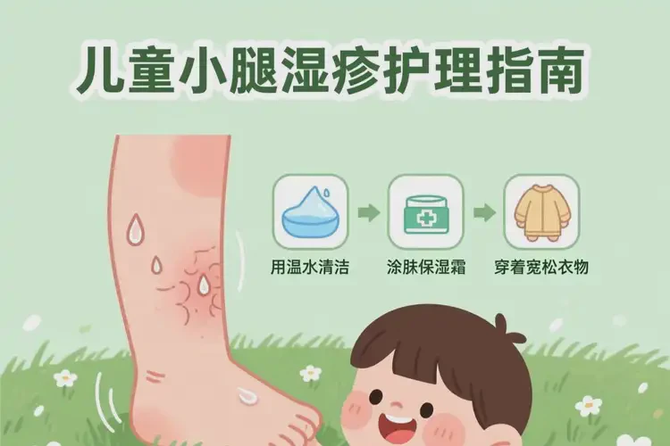 兒童小腿上長(zhǎng)濕疹不管它會(huì)自己好嗎(圖2)