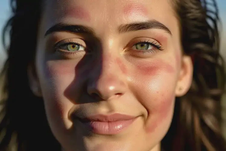 女性臉上偶爾起濕疹不管它會自己痊愈嗎(圖3)