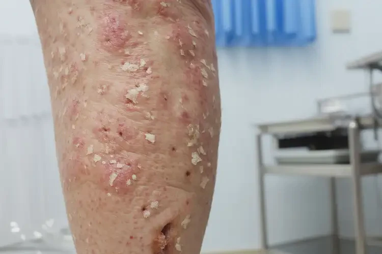 青少年小腿出現(xiàn)濕疹能靠自己自愈嗎(圖3)