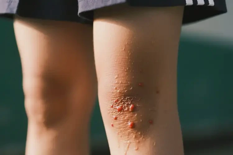 中學(xué)生小腿上偶爾長(zhǎng)濕疹不管它會(huì)自己痊愈嗎(圖4)